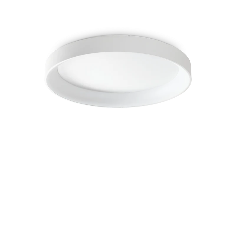 Plafón de techo Ideal Lux Ziggy blanco LED 62W Ø80cm