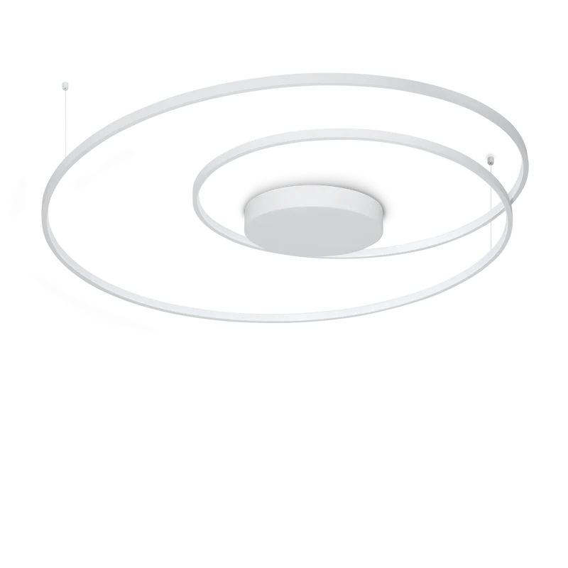 Plafón de techo Ideal Lux Oz blanco LED 75W 3000K Ø100cm