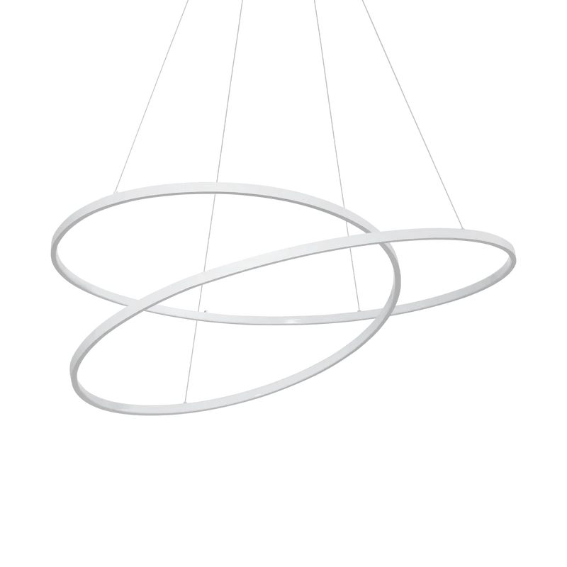 Lámpara colgante Ideal Lux Oz blanco LED 75W 3000K Ø100cm