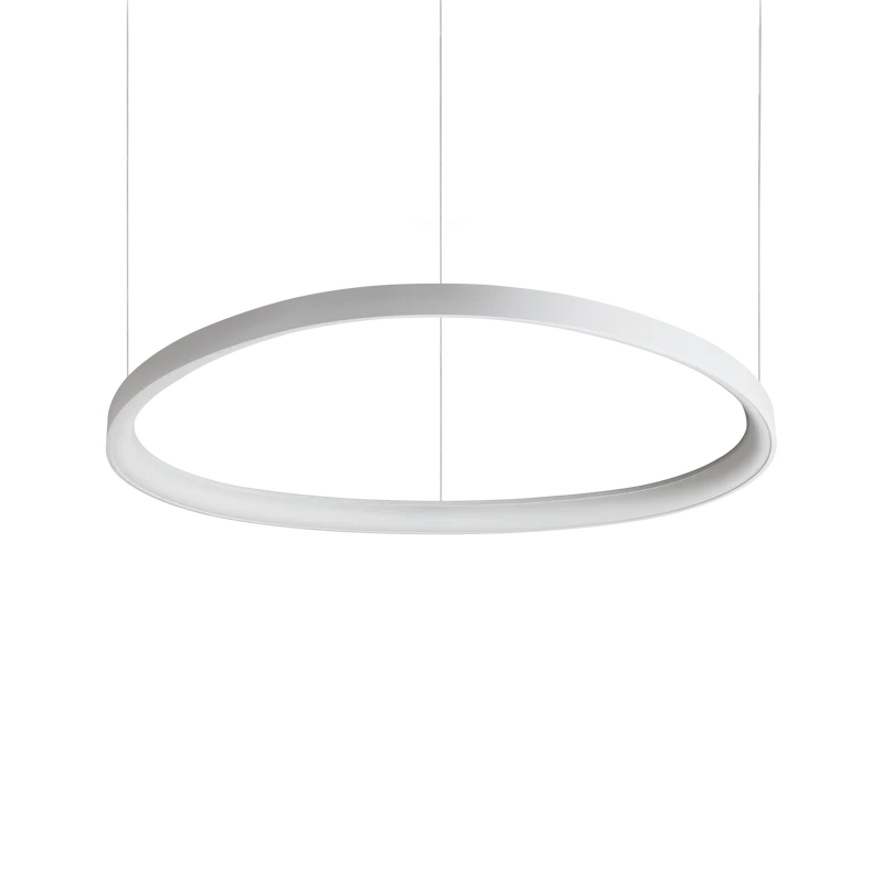 Lámpara colgante Ideal Lux Gemini blanco LED 56W 4000K 81cm