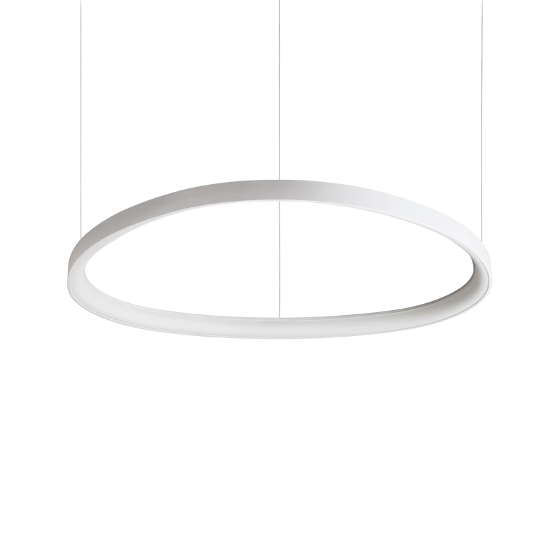 Lámpara colgante Ideal Lux Gemini blanco LED 56W 2700K 81cm