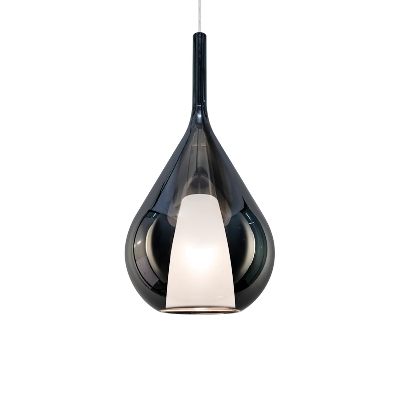 Lámpara colgante Ideal Lux Kalique fumé 42W Ø28cm
