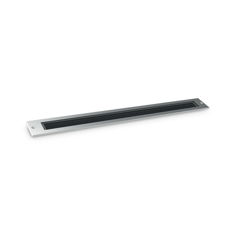 Empotrable de exterior Ideal Lux Thor acero LED 19W IP67 52,1cm 3000K
