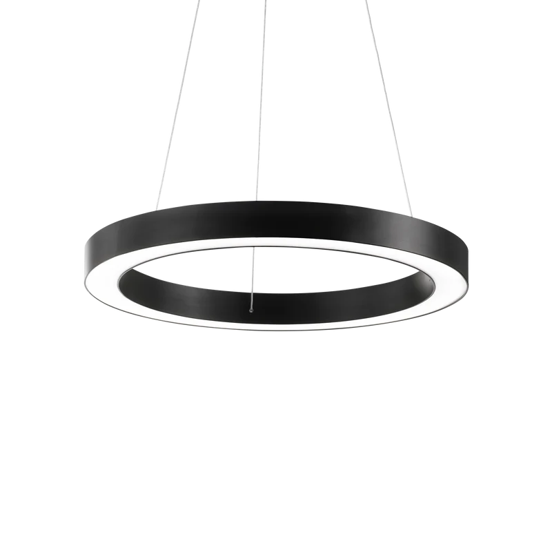 Lámpara colgante Ideal Lux Oracle negro LED 33W Ø60cm