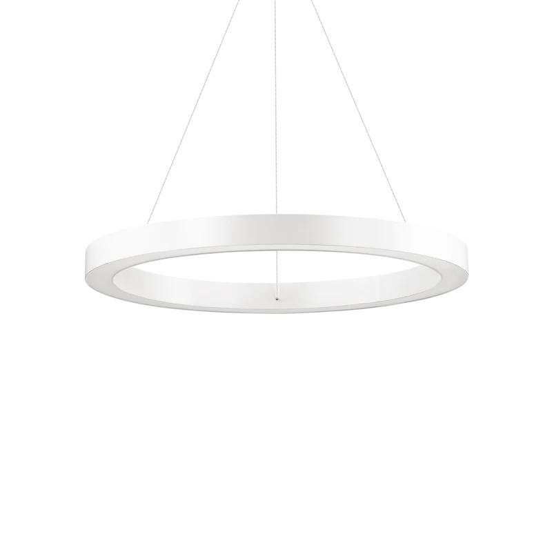 Lámpara colgante Ideal Lux Oracle blanco LED 33W Ø60cm