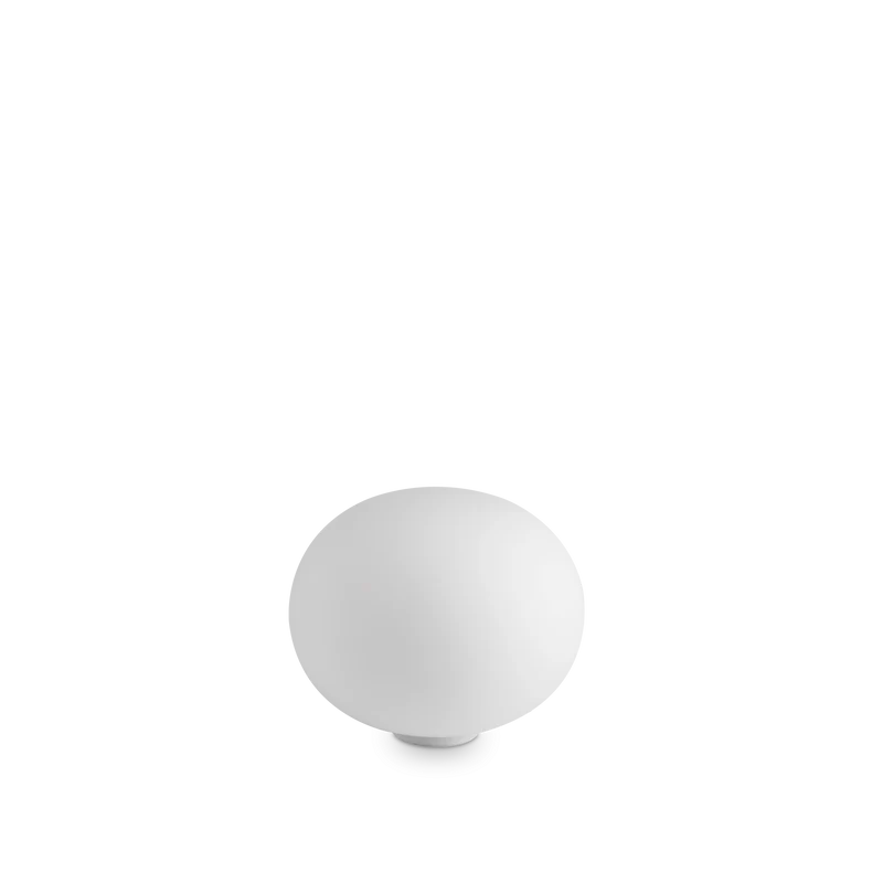 Lámpara de sobremesa Ideal Lux Smarties blanco cristal 42W Ø40cm