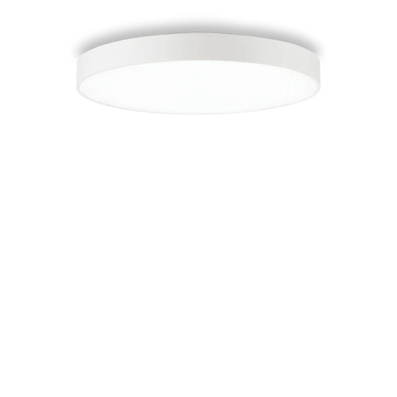 Plafón de techo Ideal Lux Halo blanco LED 46W Ø60cm 3000K