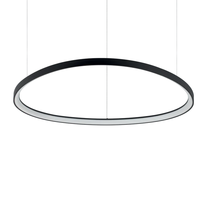Lámpara colgante Ideal Lux Gemini negro LED 78W 105cm 4000K