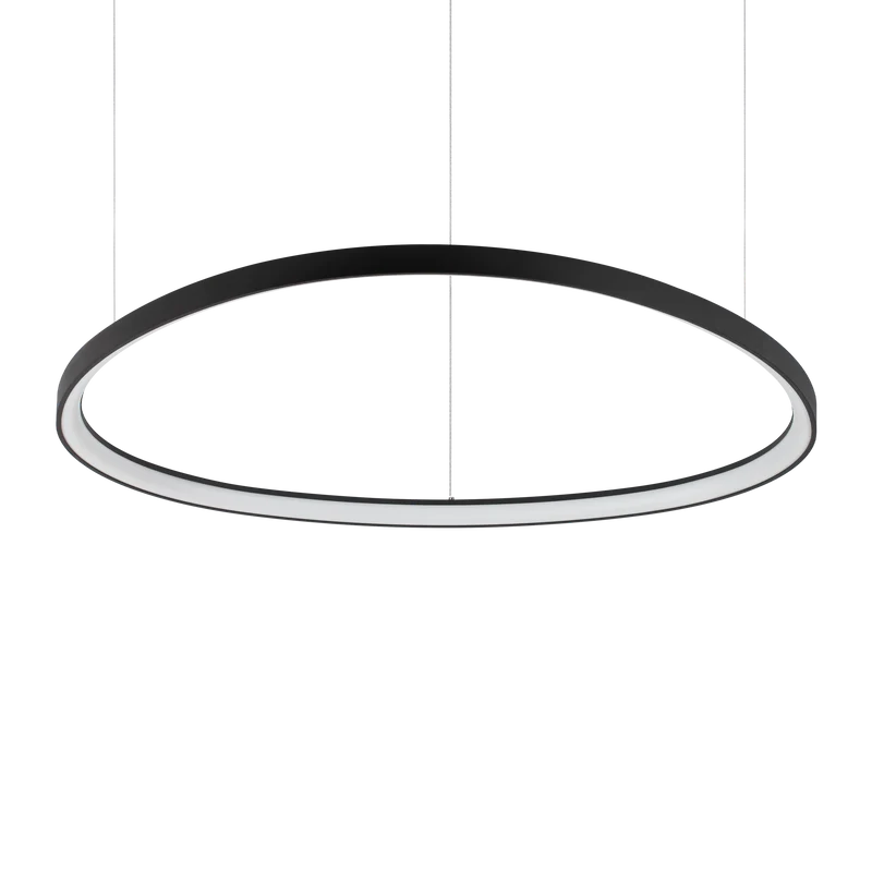 Lámpara colgante Ideal Lux Gemini negro LED 78W 105cm 2700K