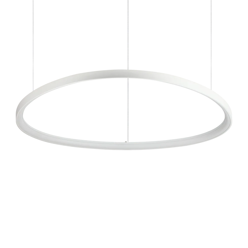 Lámpara colgante Ideal Lux Gemini blanco LED 78W 105cm 2700K