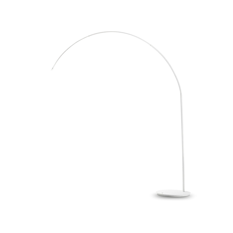 Lámpara de pie Ideal Lux Dorsale blanco 60W 228cm