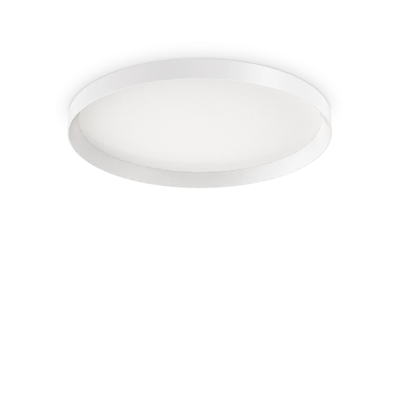 Plafón de techo Ideal Lux Fly blanco LED 53W Ø60cm 3000K