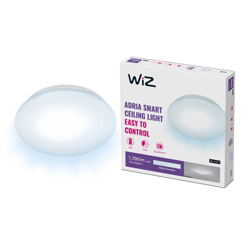 WiZ Plafón Adria 17W 1700lm