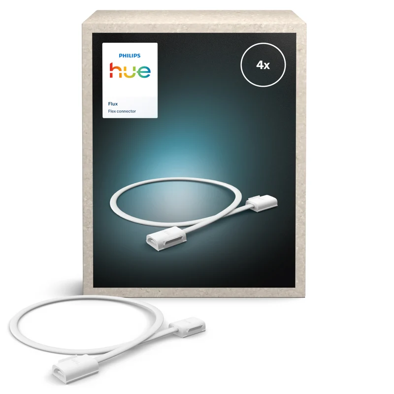 Philips Hue White and Color Ambiance Cable conector flux blanco RGBW 872110304385600 (4 uds)