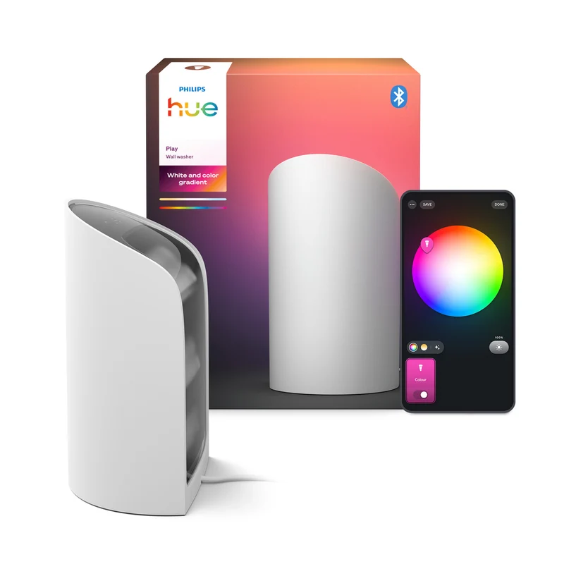 Philips Hue White and Color Ambiance Lámpara de mesa Play Wall washer blanco 87201