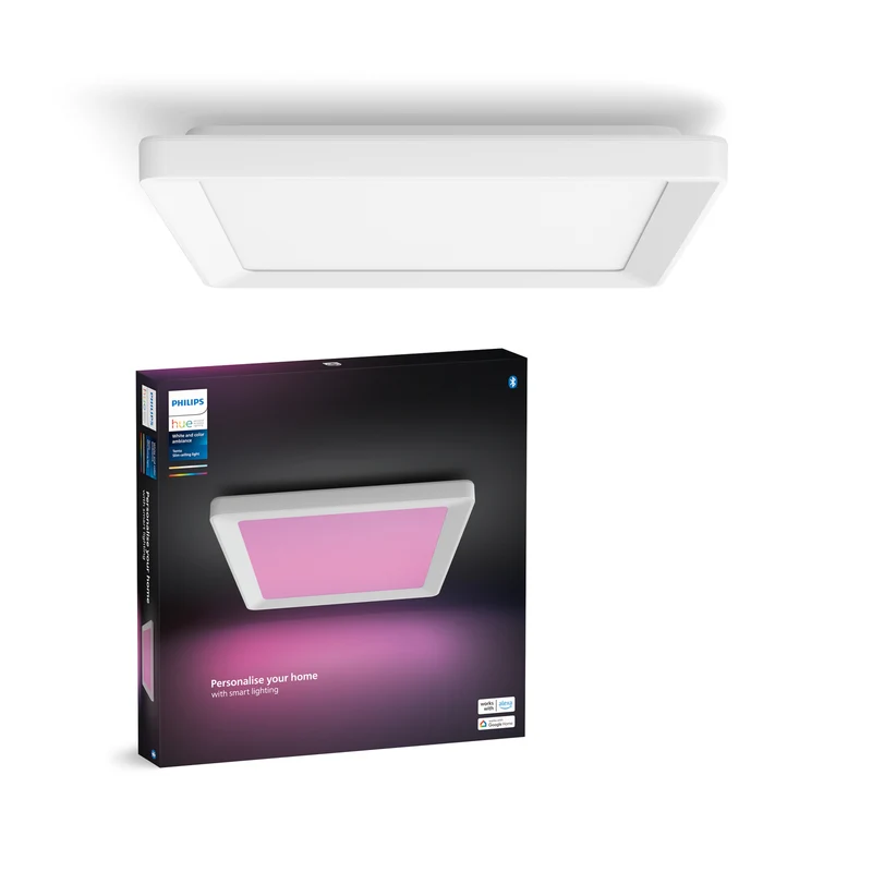 Philips Hue White and Color Ambiance Plafón Tento blanco RGBW 10,6W 1340lm 87201