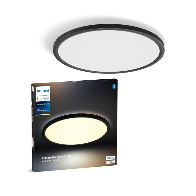 Philips Hue Plafón Tento negro White Ambiance 23W 3100lm 87201
