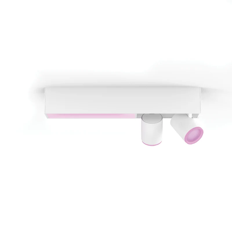 Philips Hue White and Color Ambiance Foco Centris blanco RGBW 11W 1630lm 87201