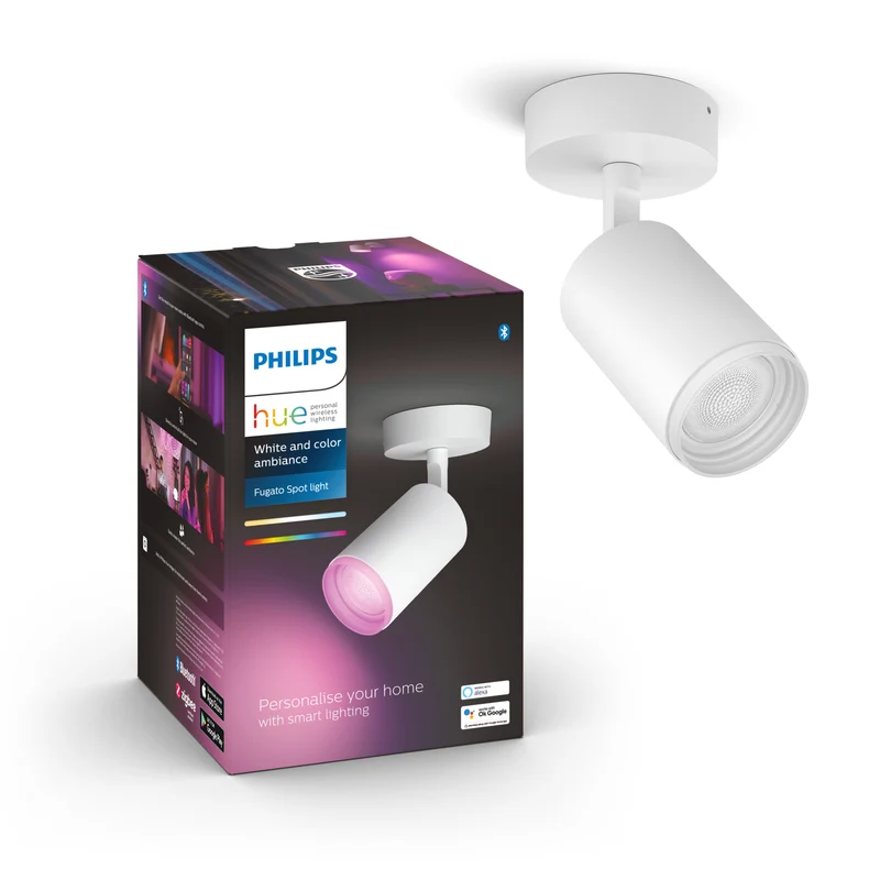 Philips Hue White and Color Ambiance Foco Fugato blanco RGBW 4,2W 400lm 87201