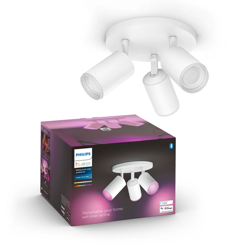 Philips Hue White and Color Ambiance Foco Fugato blanco RGBW 4,2W 1200lm 87201