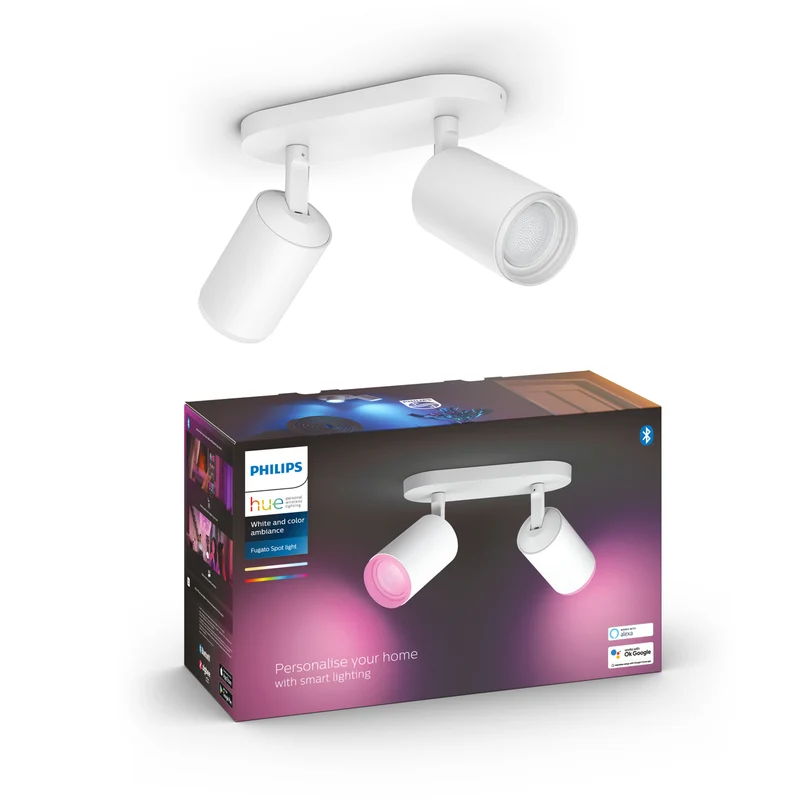 Philips Hue White and Color Ambiance Foco Fugato blanco RGBW 4,2W 800lm 87201