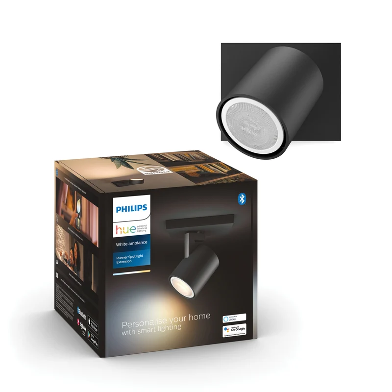 Philips Hue Foco Runner negro White Ambiance 4,2W 400lm 87201