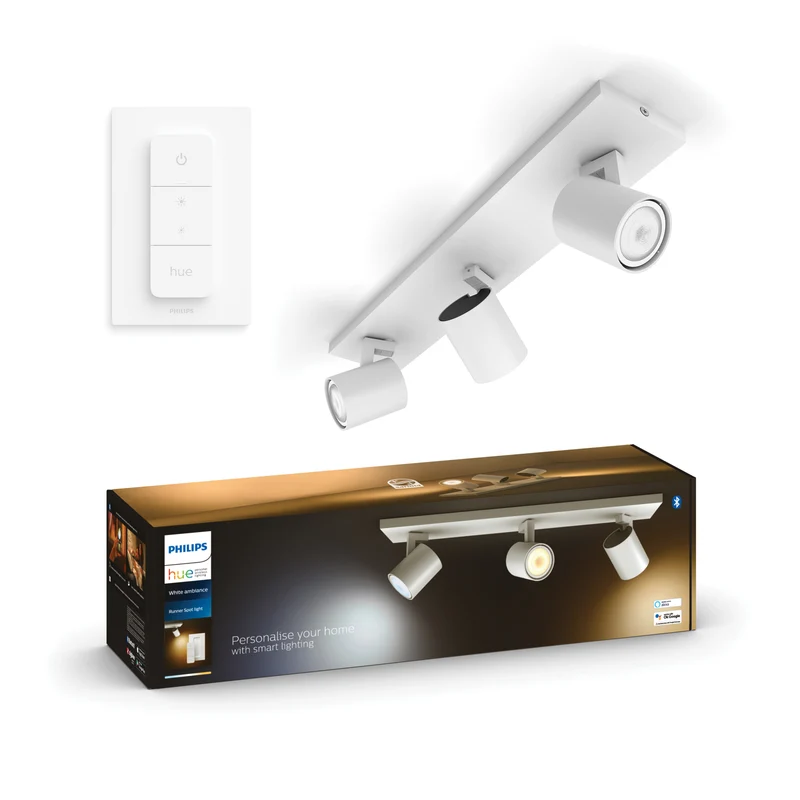 Philips Hue Foco Runner blanco White Ambiance 4,2W 400lm (3 uds) 87201