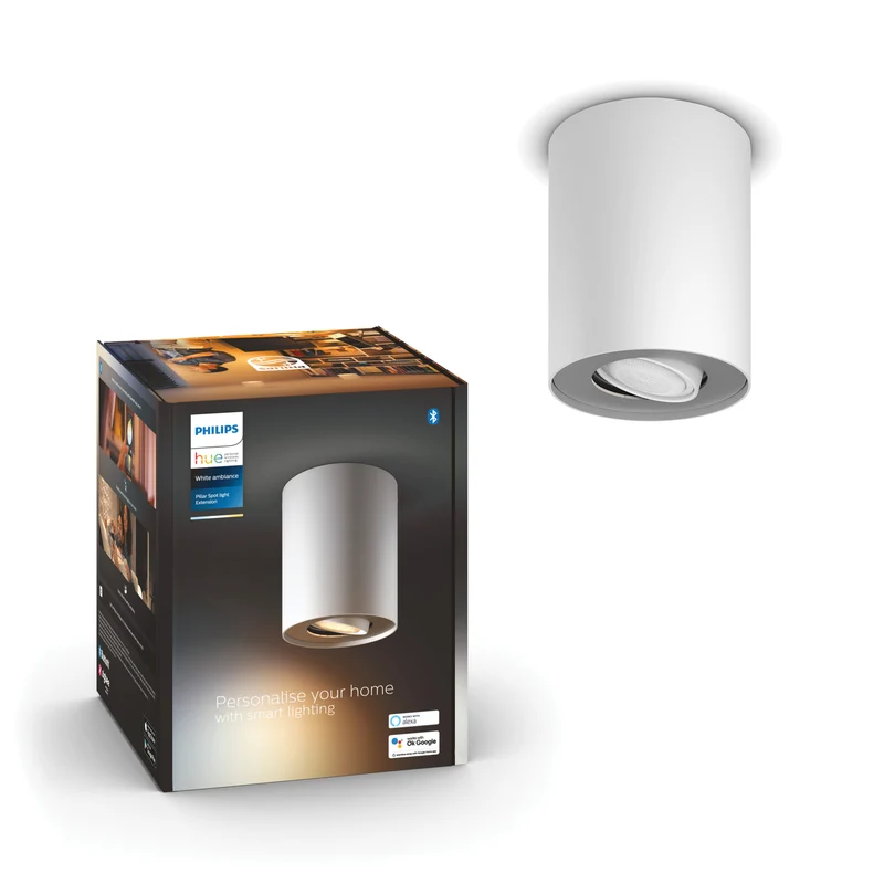 Philips Hue Foco Pillar blanco White Ambiance 4,2W 400lm 87201