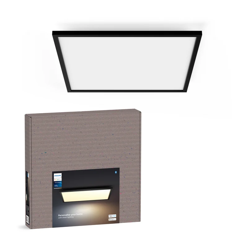 Philips Hue Panel LED Aurelle negro White Ambiance 39W 3750lm 87201