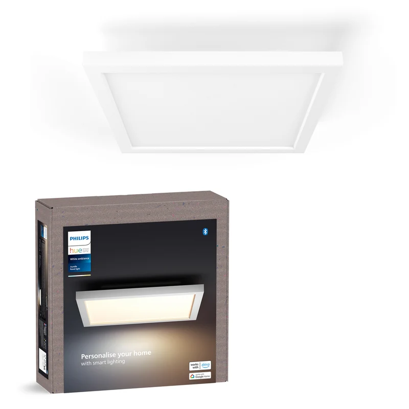 Philips Hue Panel LED Aurelle blanco White Ambiance 19W 1940lm 87201