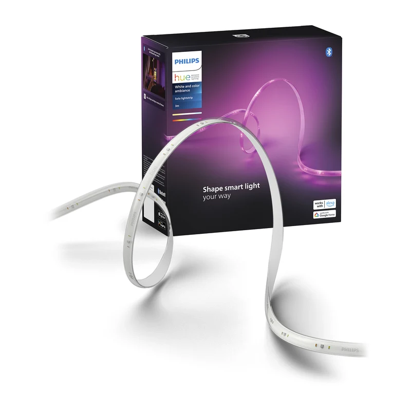 Philips Hue White and Color Ambiance Tira LED Essential lightstrip blanco RGBW 87201