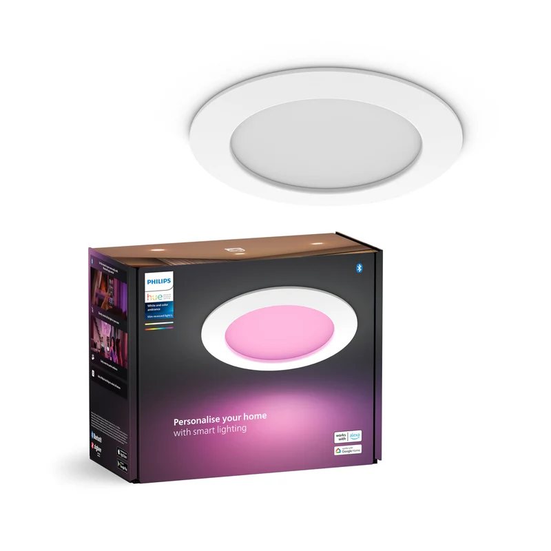 Philips Hue White and Color Ambiance Empotrable slim recessed light blanco RGBW 87201