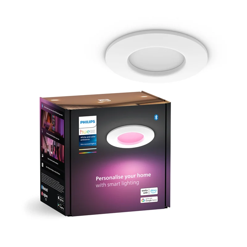 Philips Hue White and Color Ambiance Empotrable slim recessed light blanco 8720169