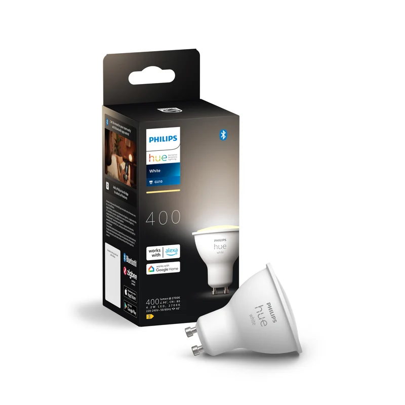 Philips Hue White Bombilla dicroica White GU10 4,2W 400lm 87201