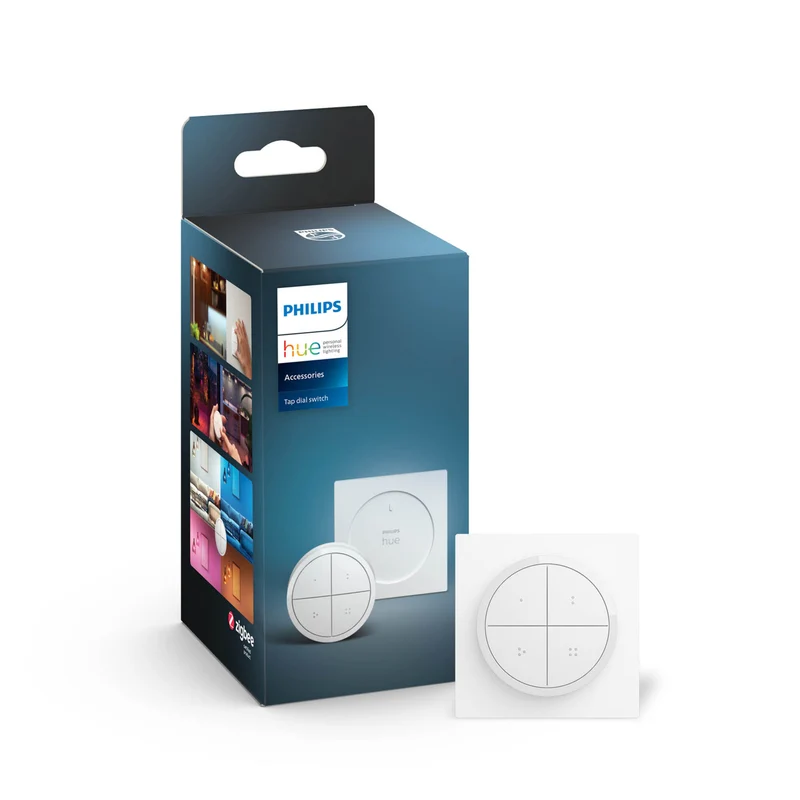 Philips Hue Mando a distancia Tap dial switch blanco 0W 8719514