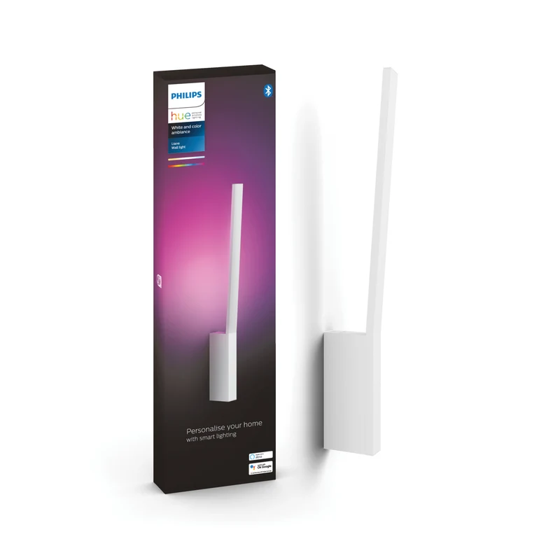 Philips Hue White and Color Ambiance Aplique de pared liane blanco RGBW 12W 850lm