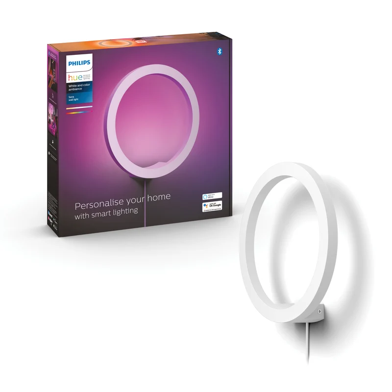 Philips Hue White and Color Ambiance Aplique de pared Sana blanco RGBW 20W 1400lm