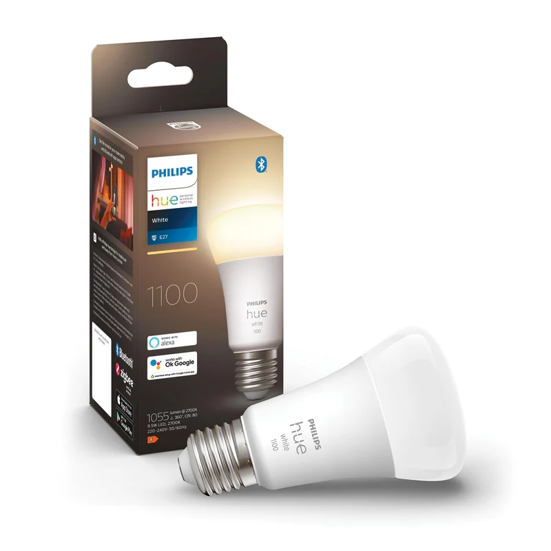 Philips Hue White Bombilla White E27 10W 1100lm