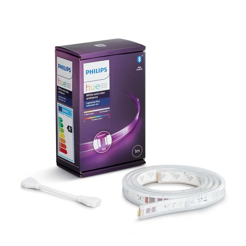 Philips Hue White and Color Ambiance Tira LED plus blanco RGBW 12W 871869970344800 1030lm