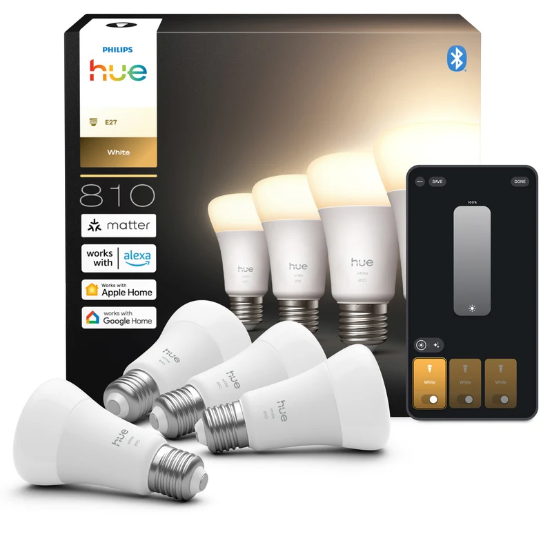 Philips Hue White Bombilla 4 luces White 7W 810lm 87211