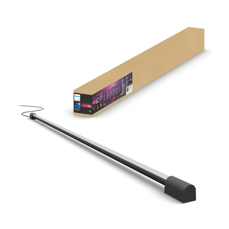 Philips Hue White and Color Ambiance Aplique de pared Play negro RGBW 20W 8718696