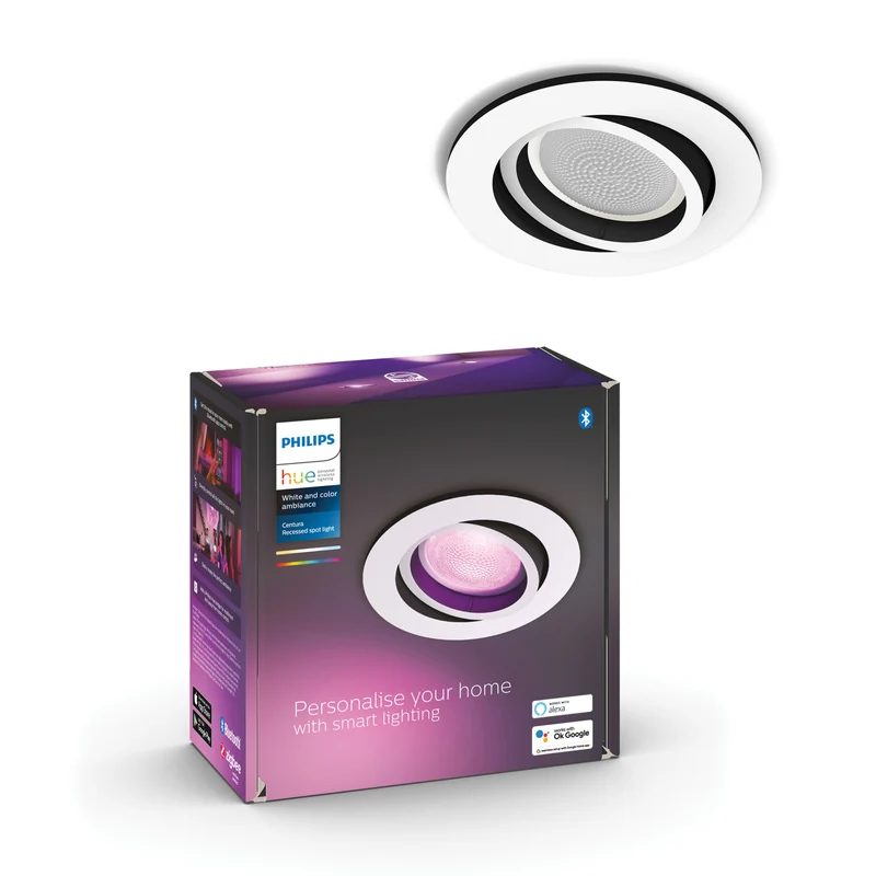 Philips Hue White and Color Ambiance Empotrable centura blanco RGBW 4,2W 400lm 87201