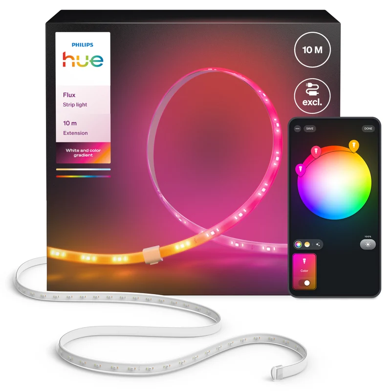 Philips Hue White and Color Ambiance Extensión tira LED flux blanco RGBW 60W 8721103