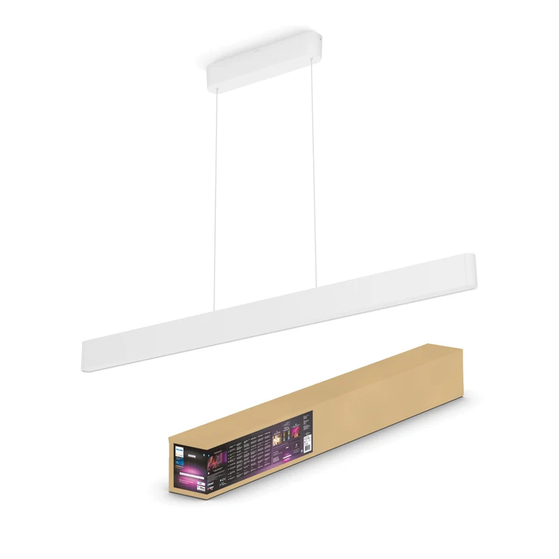 Philips Hue White and Color Ambiance Lámpara colgante Ensis blanco RGBW 79W 8719514