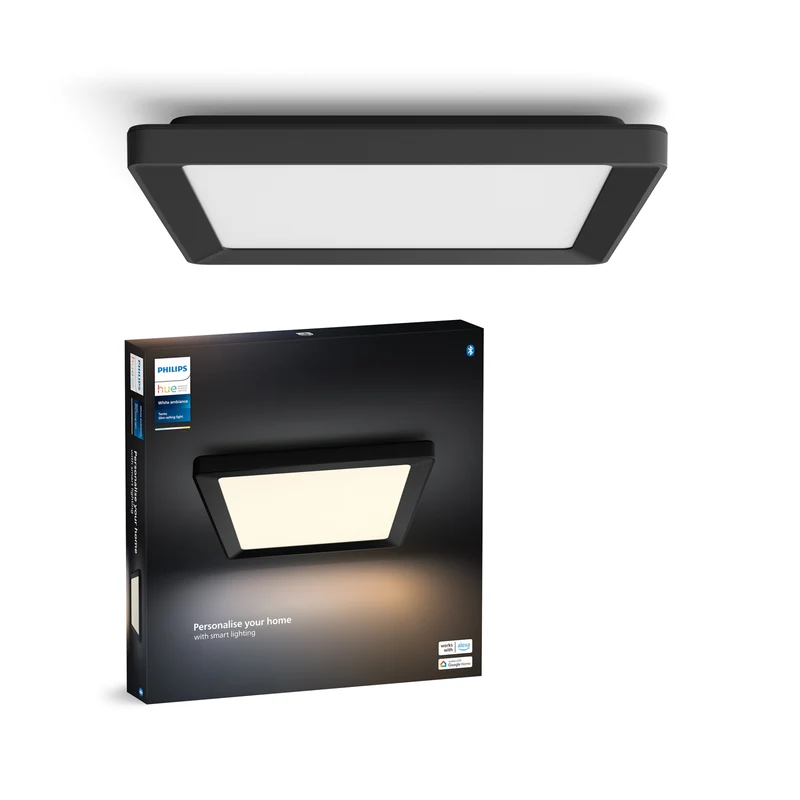 Philips Hue Plafón Tento negro White Ambiance 10,6W 6500K 1340lm 87201