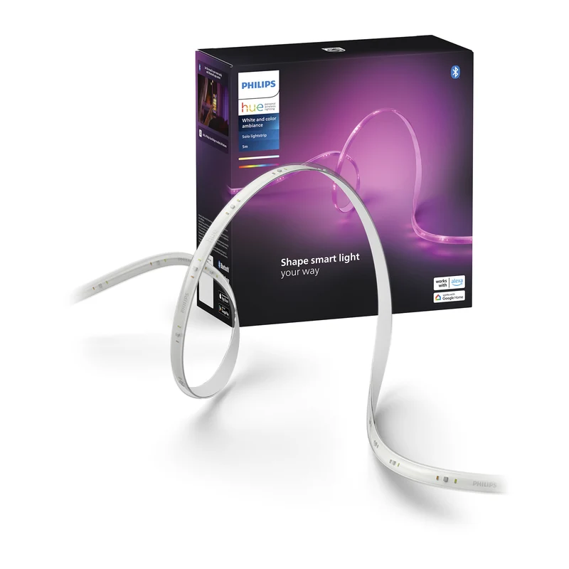 Philips Hue White and Color Ambiance RGBW Tira LED Essential lightstrip blanco 87201