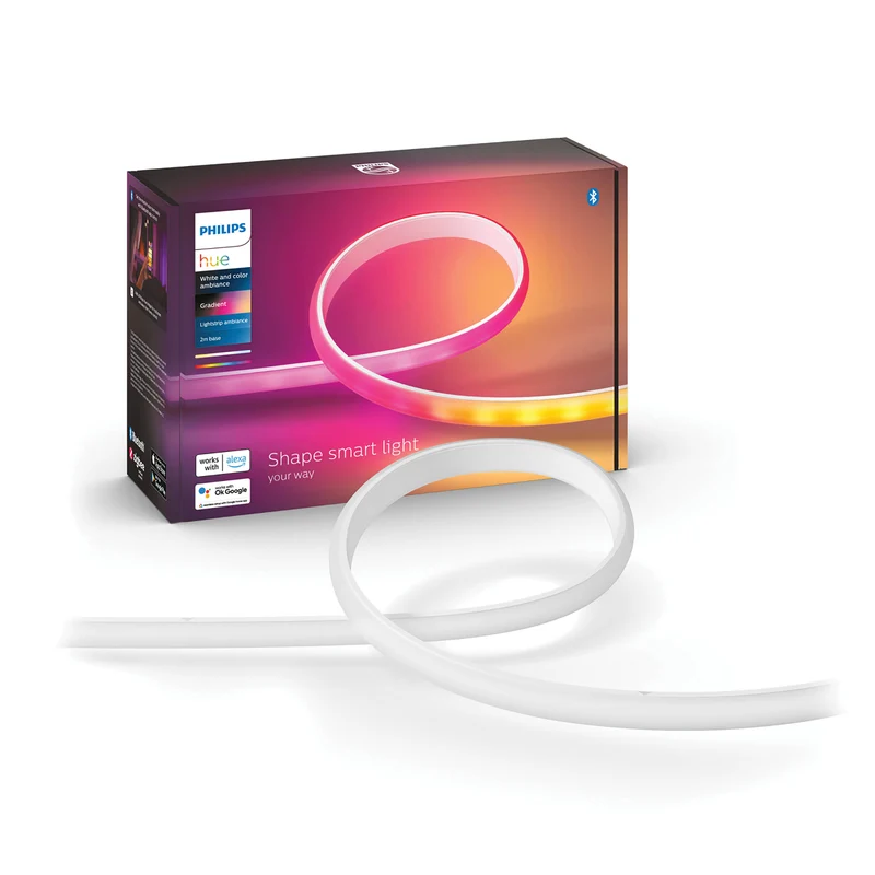 Philips Hue White and Color Ambiance Tira LED Gradient blanco RGBW 20W 1800lm