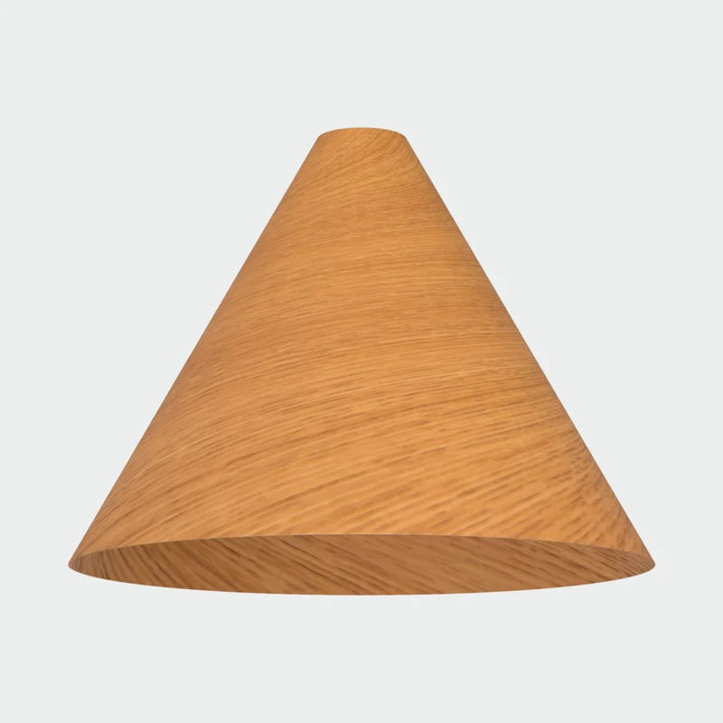 Pantalla lámpara ACB Aura haya Ø61cm 5PANT400061OAK