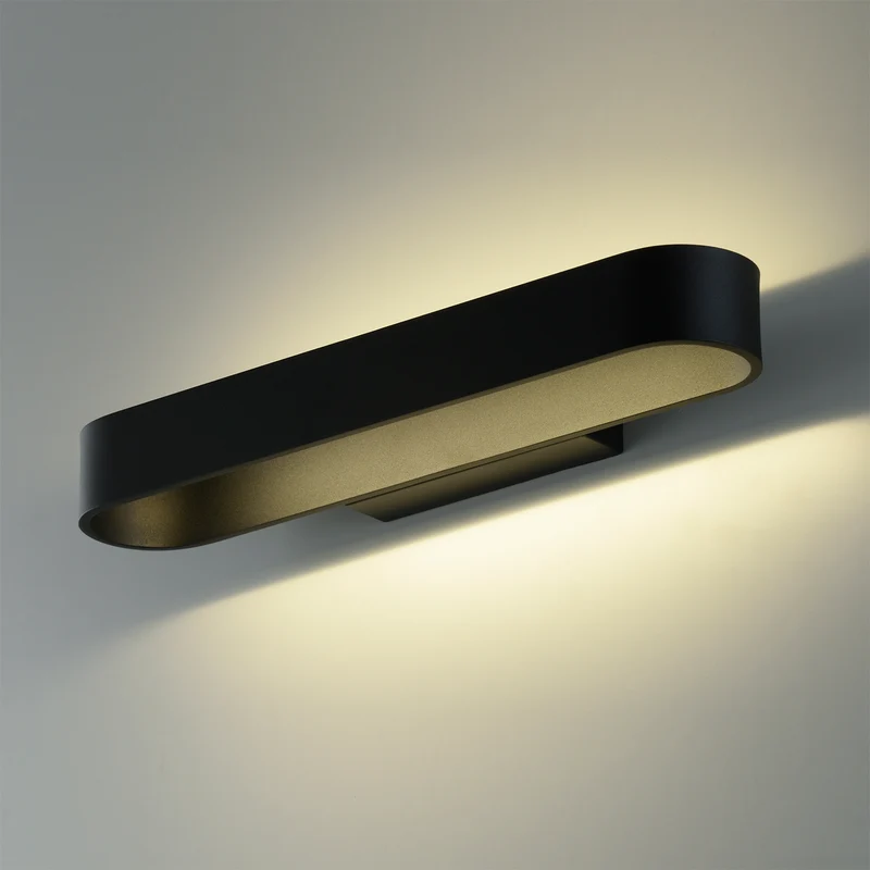 Lámpara de pared aplique ACB Gala negro texturado regulable A3189073NDP