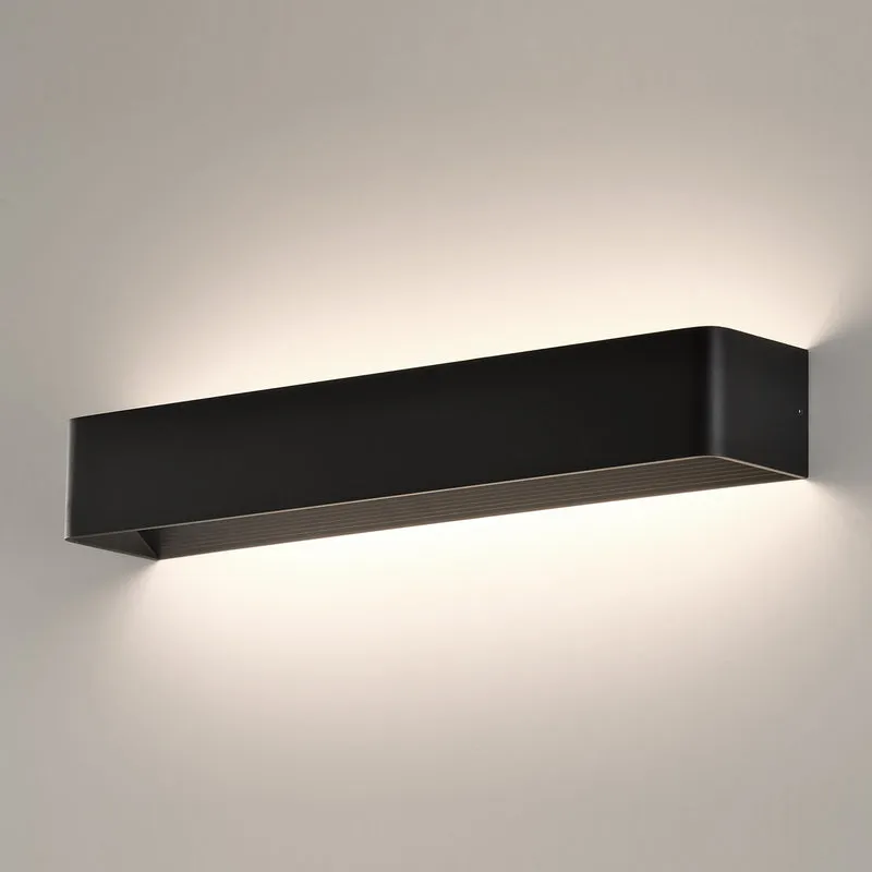 Lámpara de pared aplique ACB Icon negro texturado A3089572N